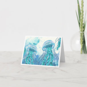 Quallen Captivating Grace Note Card