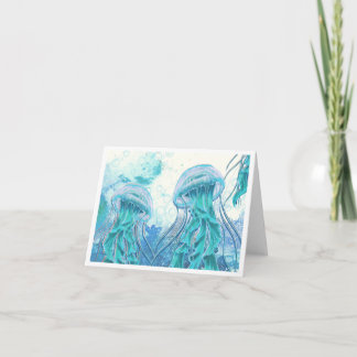 Quallen | Captivating Grace Note Card