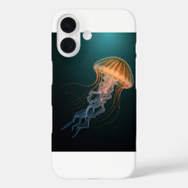 Quallen Elegance: Marine Inspiriert iPhone 16 Zurü iPhone 16 Hülle