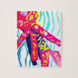 Quallen farbenfroher Sommer  Puzzle