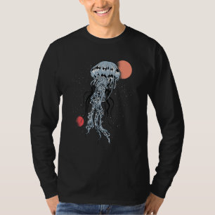 Quallen Galaxy Space Ocean Animal Diver Geschenk T-Shirt