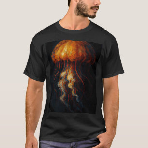 Quallen in Leinwand T-Shirt