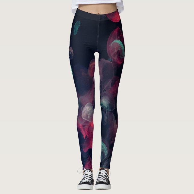 Quallen-Leggings Leggings (Vorderseite)