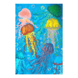 Quallen, Meere, Meer Fotodruck