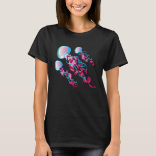 Quallen Meeres Tier Quallen stechen Überlebender T-Shirt