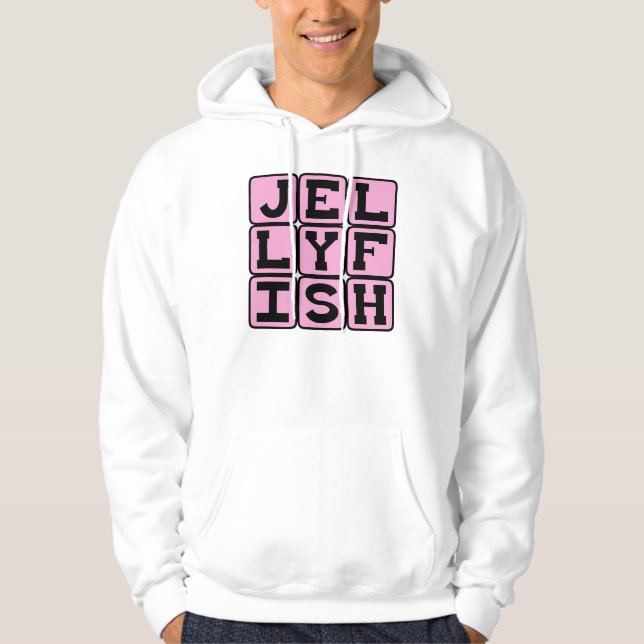 Quallen, Meereskreatur Hoodie (Vorderseite)