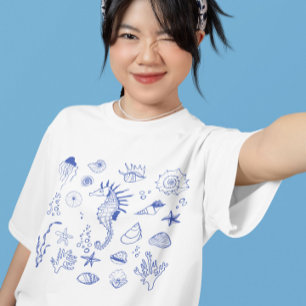 Quallen Meeresleben T-Shirt