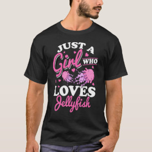 Quallen Meereswelt Ozean Tentacles Fischkraut T-Shirt
