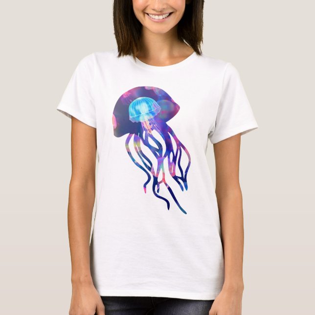 Quallen Mode Womens T-Shirt (Vorderseite)