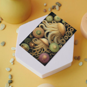 Quallen Modernes Haeckel Gruß Karte