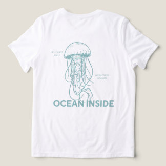 Quallen-Ozean-Vibes Tri-Blend Shirt
