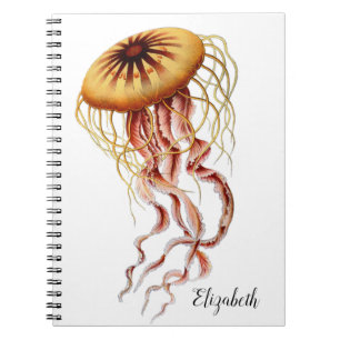 Quallen-Personalisiertes Notebook Notizblock