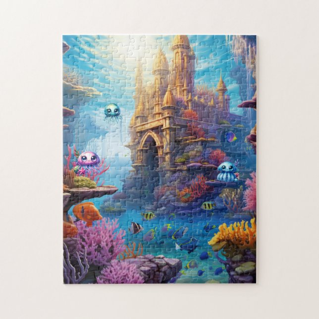 Quallen Puzzle (Vertikal)