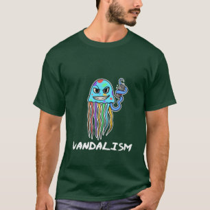 Quallen Qualle Ozean Tier Freunde T-Shirt