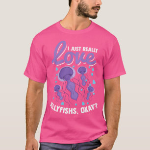Quallen Quallenozean Unterwasser Kinder T-Shirt