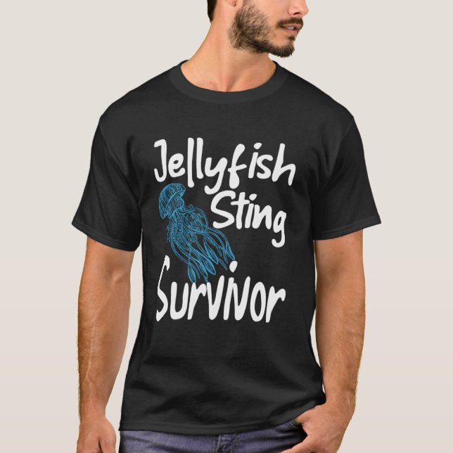 Quallen Sing Survivor Sea Creatures Ocean T-Shirt (Vorderseite)