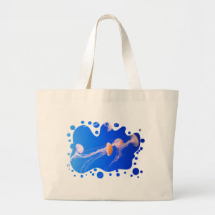 Quallen-Tasche Jumbo Stoffbeutel