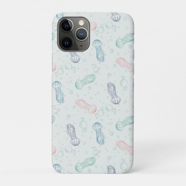 Quallen Treiben Case-Mate iPhone Hülle (Rückseite)