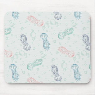 Quallen treiben dahin mousepad