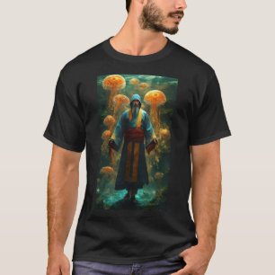 Quallenfische T - Shirt mit ätherischer Elegance