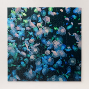 Quallenschule, Glühen im Dunkeln Puzzle