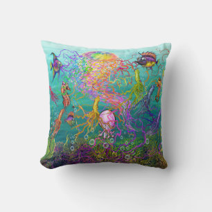 Quallyfish Fantasy Kissen