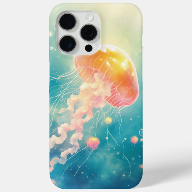 Quallyfish Ocean Dance Case-Mate iPhone Hülle (Rückseite)
