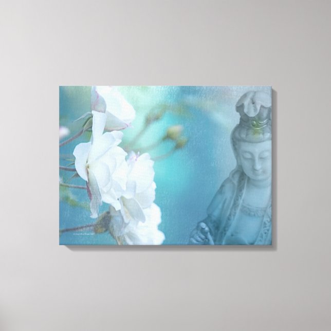Quan Yin, 24" x 18" - MEDIUM Leinwanddruck (Vorderseite)