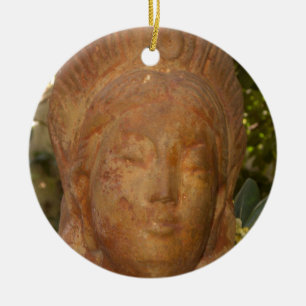 Quan Yin Keramik Ornament