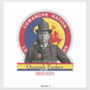 Quanah Parker Aufkleber