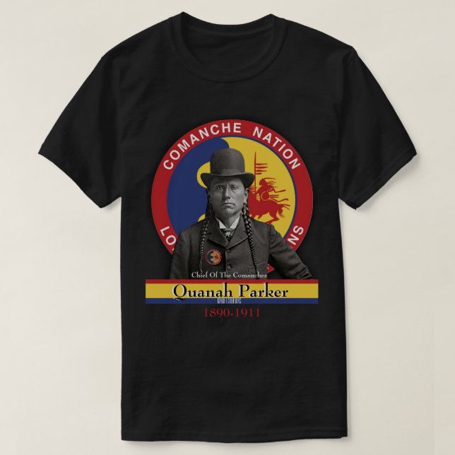 Quanah Parker T-Shirt (Design vorne)