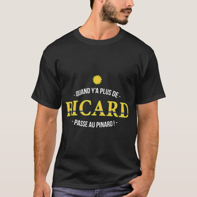 QUAND Y'A PLUS DE RICARD Hipster T - Shirt (Vorderseite)