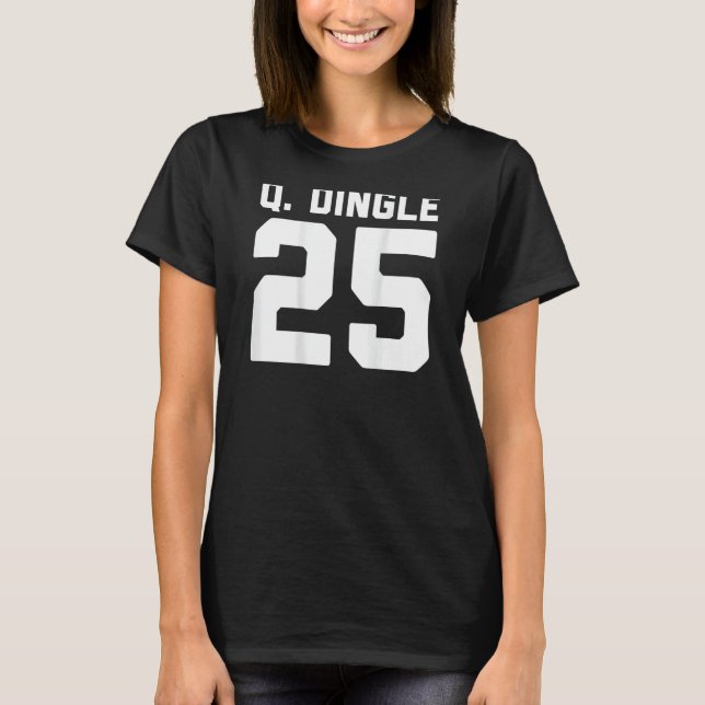 Quandale Dingle Funny Internet Meme #25 Jersey Hal T-Shirt (Vorderseite)