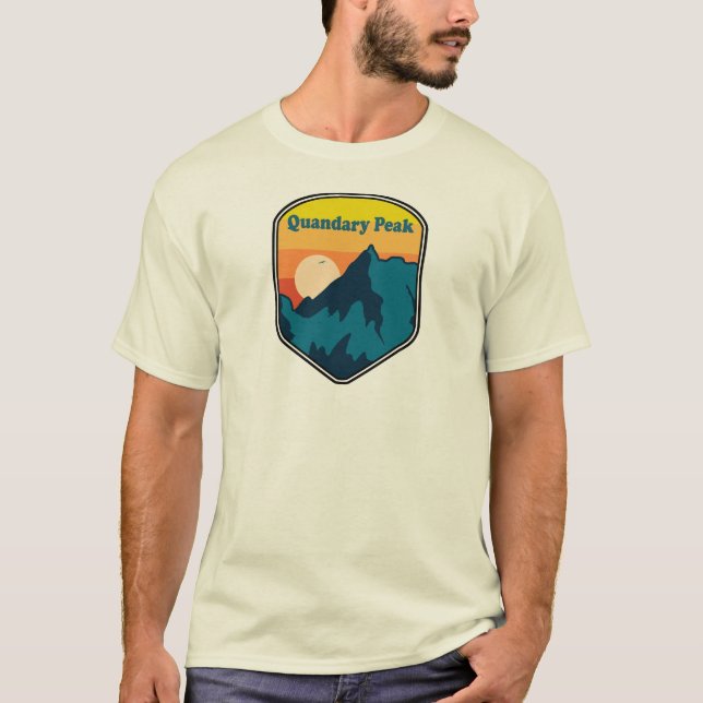 Quandary Peak Colorado Sunrise T-Shirt (Vorderseite)