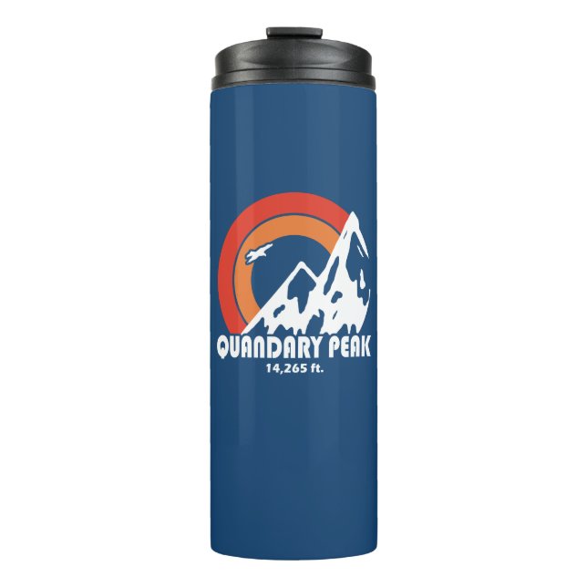 Quandary Peak Sun Eagle Thermosbecher (Vorderseite)