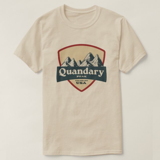 Quandary Peak T-Shirt (Design vorne)