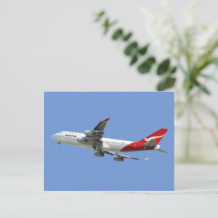 Quantas Airlines Feiertagspostkarte