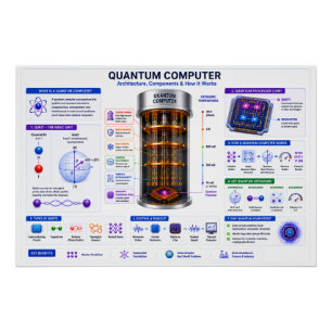 Quantencomputer Poster