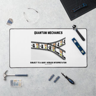 Quantenmechanik in vielen Welten Schreibtischunterlage