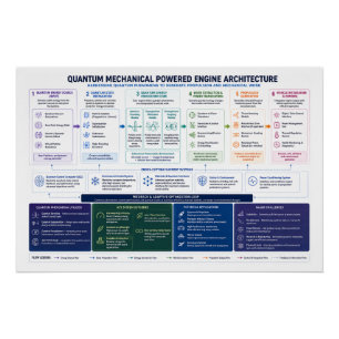 Quantenmechanische Motoren Poster