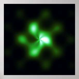 Quantenphysik-Superposition Poster
