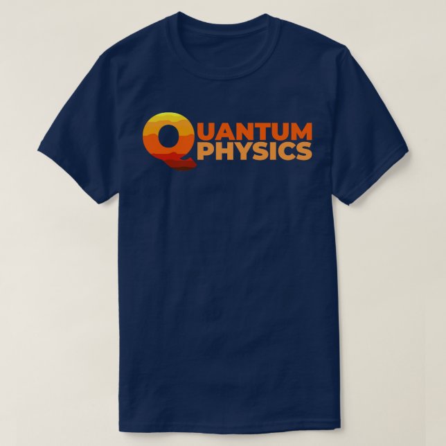 Quantenphysik T-Shirt (Design vorne)