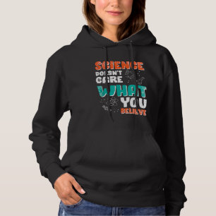 Quantenphysik Wortspiel T Wissenschaft Glauben Hoodie