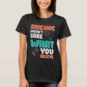 Quantenphysik Wortspiel T Wissenschaft Glauben T-Shirt