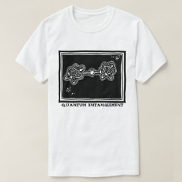 Quantenverschmelzung durch Wissenschaft und Grenze T-Shirt