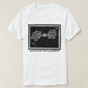 Quantenverschmelzung durch Wissenschaft und Grenze T-Shirt