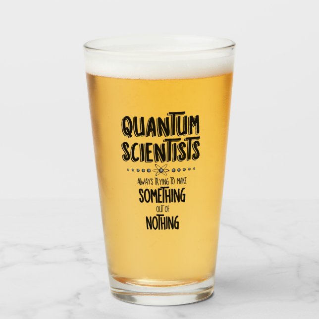 Quantenwissenschaftler Glas (Vorne (Gefüllt))