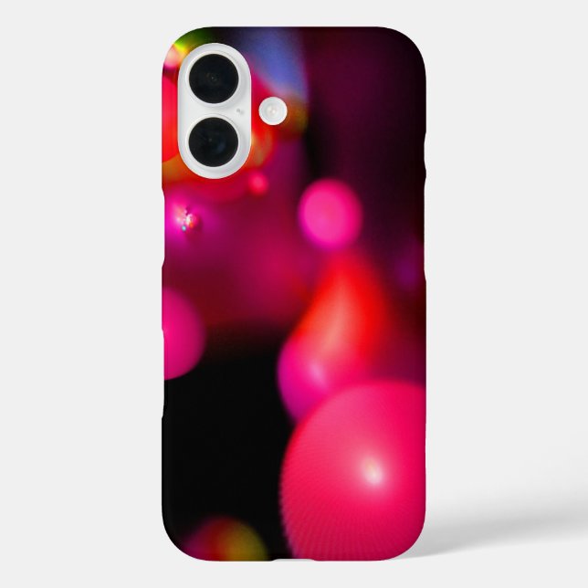 QUANTUELLE BLUME lila rosa Case-Mate iPhone Hülle (Rückseite)