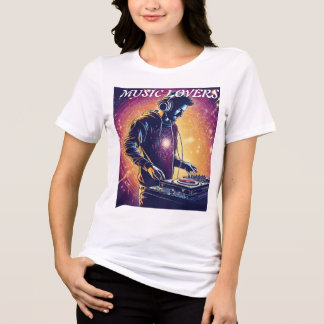 🎧 Quantum DJ: Kosmische Beats in einem Universum Tri-Blend Shirt