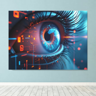 Quantum Eye Leinwanddruck